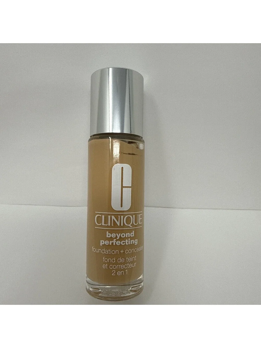 CLINIQUE BEYOND PERFECTING 1 OZ FOUDATION CONCEALER WN 12 MERINGUE RN 1